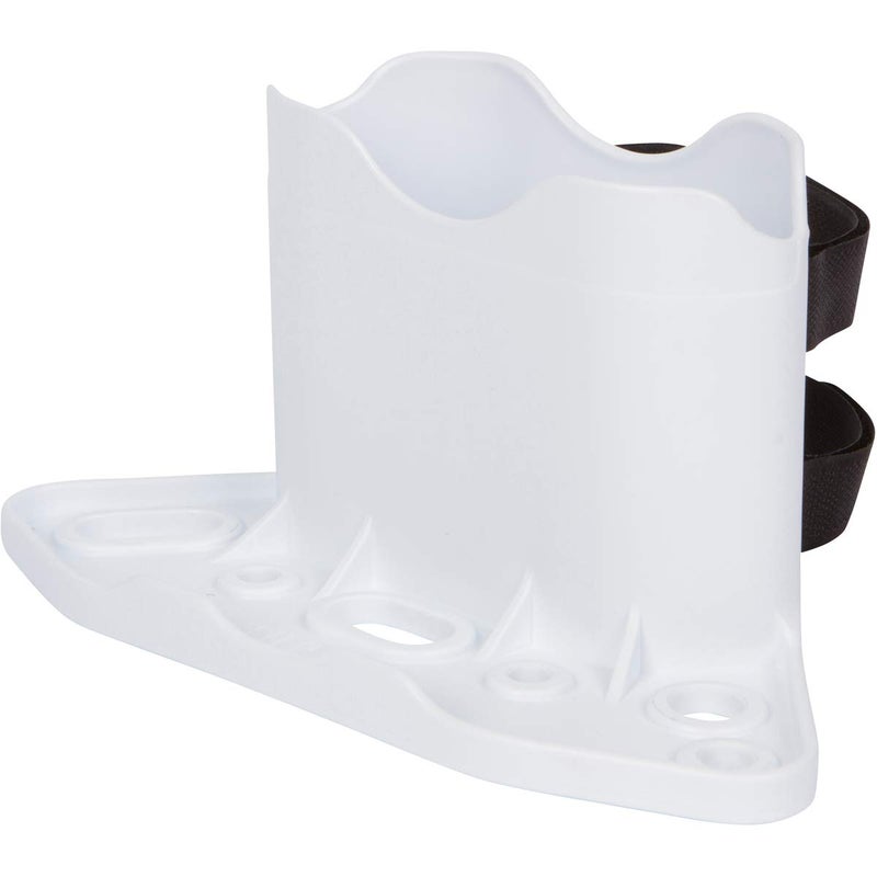 ROBOCUP Holster (White) Universal Phone Holder with Strap Design | Organization Storage Caddy for Boat, Golf Cart and Umbrellas | Securely Holds Fishing Tackle, Marine Gear and Tools. - Image 1